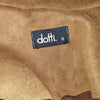 Dotti Tan Faux Suede Moto Jacket Tan Size AU 12