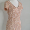 Portmans Blush Sequin Cocktail Party Dress Size 6 AU