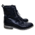 Django Juliette Black Leather Combat Boots Black Size 40