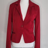 Dotti Red Single-Button Blazer Red Size 10