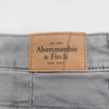 Abercrombie & Fitch - Grey Moto Skinny Jeans - Size 8 AU