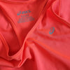 Asics Bright Coral Racerback Tank Top Red