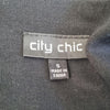 City Chic Black Blazer Black Size AU 16