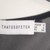 That's So Fetch Black Mesh Long Sleeve Bodycon Dress 8 AU