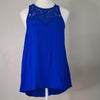 Forever New blue sleeveless top with embellished 12