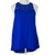 Forever New Blue Sleeveless Embellished Top Women’s Size 12 AU