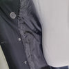 Savannah Black Double-Breasted Trench Coat Black Size AU 10