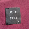 Cue City Plum Sheath Dress Size 8