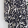 Witchery Abstract Print Midi Dress Size AU 6