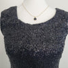 Minkpink Black Sequin Party Mini Dress Black XS