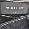 White Fox Boutique Women's Black Jeans - Boot Cut - Size XS (6 AU)