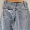 Factorie High-Waisted Wide Leg Blue Jeans 8 AU