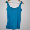 Lululemon Aqua Blue Built-In Bra Tank Top Blue Size 8