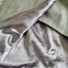 Sheike Sage Green Faux Leather Wrap Mini Skirt - Size 8 AU