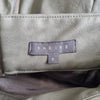 Sheike Sage Green Faux Leather Wrap Mini Skirt - Size 8 AU