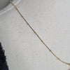 Black Gold Pendant Necklace - Delicate gold metal DepopAU