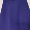 Cue Women's Blue Pleated skirt with front zipper. Size 6 AU
