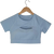Elite Eleven Baby Blue Cut Out Crop Top – Size S