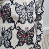 Chic and lightweight Butterfly Print Crossbody FestivalBag