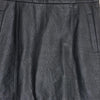 Sheike Black Faux Leather Mini Skirt Size 12 AU