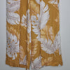 Sheike Mustard Tropical Print Wide-Leg Pants Size AU 6