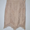 Bardot Nude Lace Pencil Skirt Size 8 AU