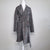 Dotti Checkered Belted Longline Coat Size AU 10