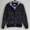 Black and purple O'Neill zip-up jacket. Fleece teddy 8