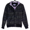 Vintage O’Neill Women’s Black Purple Zip Up Jacket Fleece Teddy Lined 8 AU