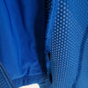 Lorna Jane Blue zip-up mesh jacket with thumb holes and 2