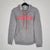 Adidas Grey Hoodie with Coral Logo