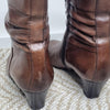 Sandler Brown Leather Ankle Boots – Size 36B (AU 5.5–6)