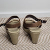 Crocs Brown Canvas Wedge Sandals – Women’s W9 (AU/US 9 / EU 40)