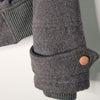 Cristal Grey Wool Blend Belted Jacket | Size Small (AU 6–8) | Classic Winter Coat