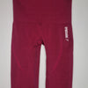 Gymshark Red Seamless 3/4 leggings - Size XS
