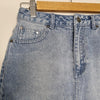 Piping Hot Denim Mini Skirt Size AU 8