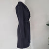 Portmans Black Belted Long Sleeve Dress – Size 8 AU – NWT Elegant Midi