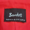 Bardot Red Polka Dot Wrap Blouse Red Size AU 8