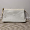 Mangiameli Misung Leather Shoulder Bag Elegant crocleather