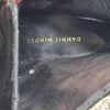 Danni Minogue black suede peep-toe ankle boots Size 38 (7 AU)