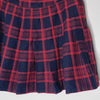 Ally Fashion Red Preppy Plaid Mini Skirt Size 6 AU