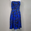 Collection Blue Party Dress Strapless Cocktail Wear 8 AU