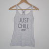 Lorna Jane Grey Racerback Tank Top