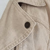 Jeanswest beige lightweight jacket with zipper closure. 10