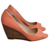 Corelli Orange Wedge Heels Orange Size 7