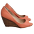 Corelli Orange Wedge Heels Orange Size 7