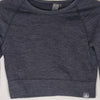 Ryderwear Grey Long Sleeve Crop Top XS