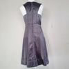 Cue Charcoal Grey Satin Cocktail Dress Grey Size 8 AU