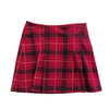 Supre Red Tartan Mini Skirt Vintage Size XS