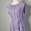 Portmans Lilac Polka Dot Midi Dress – Size 16 AU